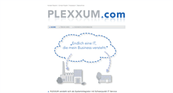 Desktop Screenshot of plexxum.com
