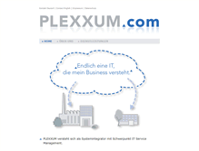 Tablet Screenshot of plexxum.com